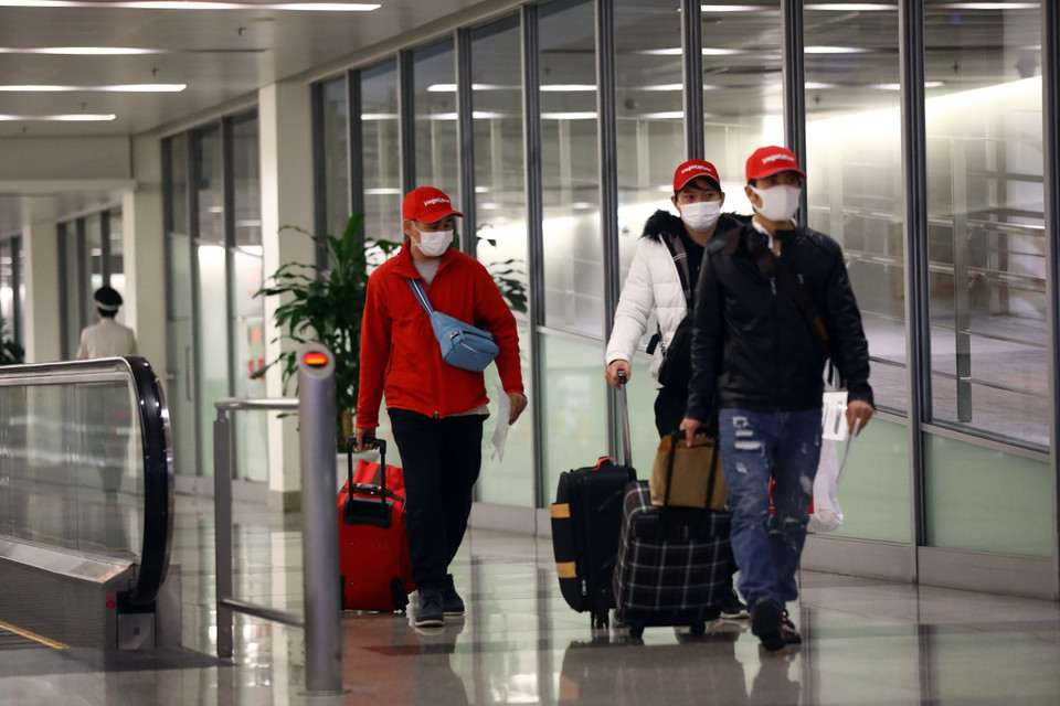 Từ ngày đầu tiên của năm 2022, Vietjet khai thác trở lại các chuyến bay quốc tế thường lệ, phục vụ nhu cầu giao thương, du lịch. (Ảnh: Huy Hùng/TTXVN)