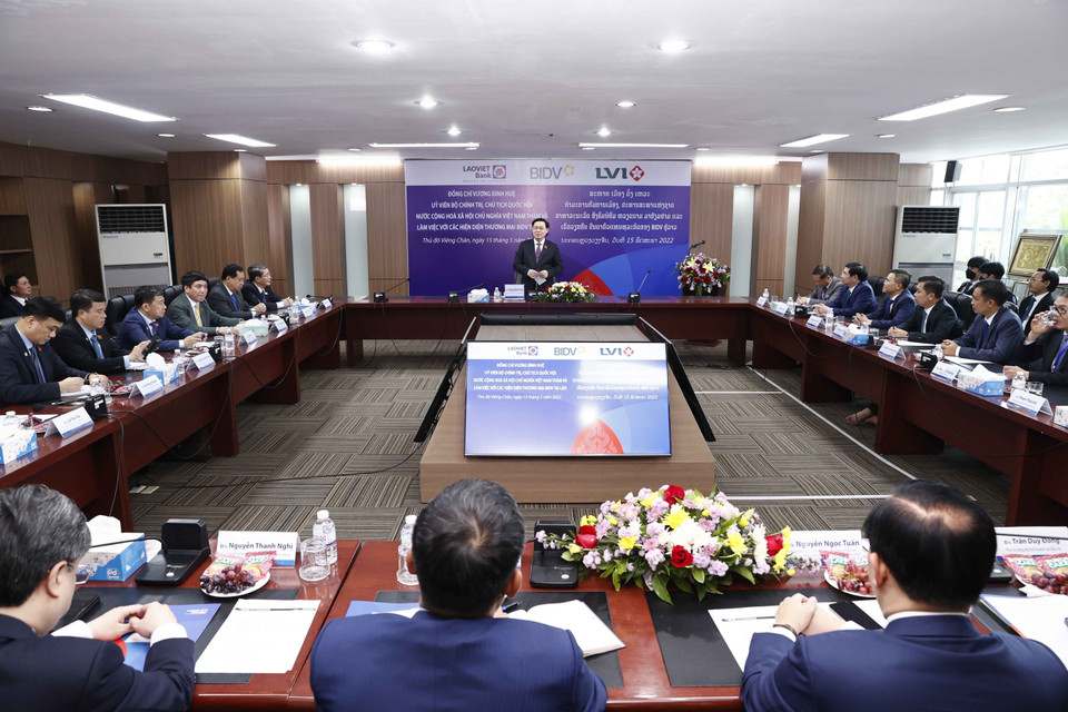 Chủ tịch Quốc hội Vương Đình Huệ phát biểu. (Ảnh: Doãn Tấn/TTXVN)