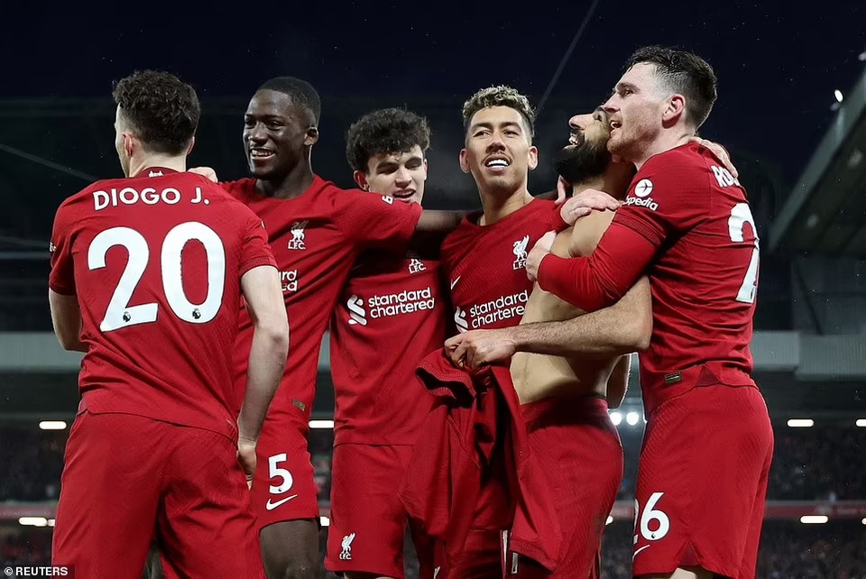 Bàn thắng cuối cùng của The Kop thuộc về Firmino. (Nguồn: Reuters)