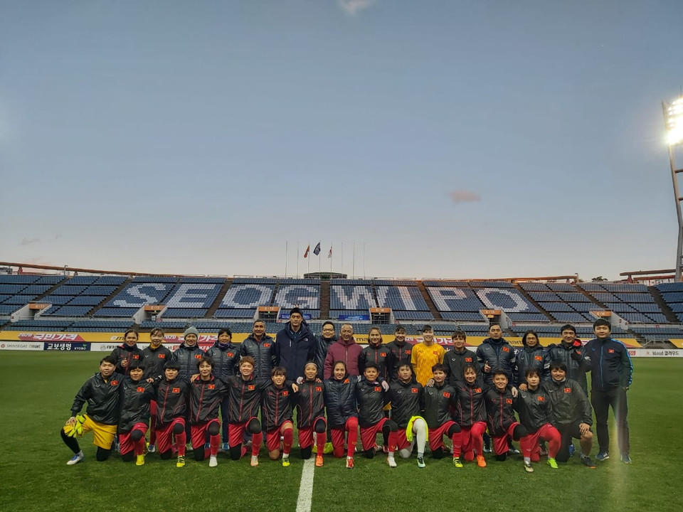 Ở trận đấu diễn ra vào chiều nay (6/2), thầy trò huấn luyện viên Mai Đức Chung sẽ giành quyền đi tiếp nếu đánh bại Myanmar. (Nguồn: VFF)