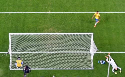 Hình ảnh Brazil tan tác sau thất bại