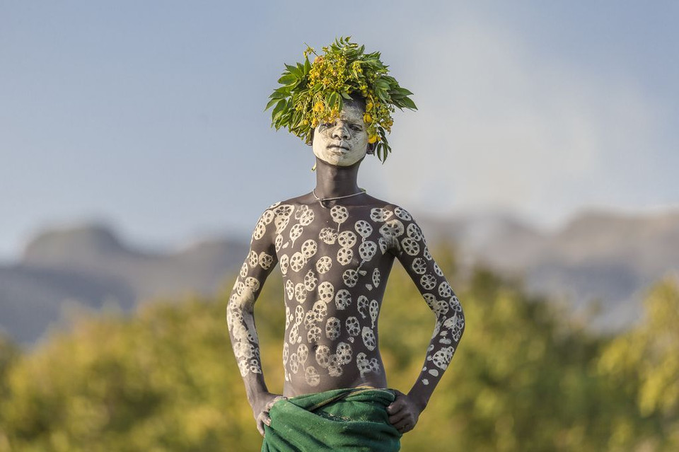 Một thổ dân bộ lạc ở thung lũng Omo, Ethiopia. (Nguồn: NatGeo)