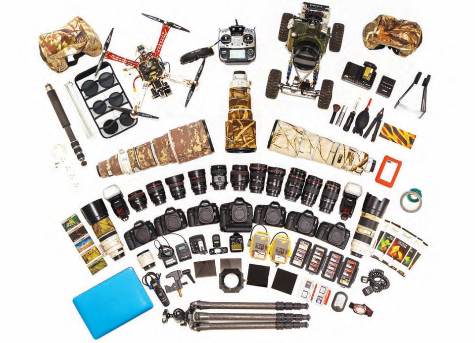 Những thiết bị Kym và Tonya Illman đã dùng để chụp ảnh