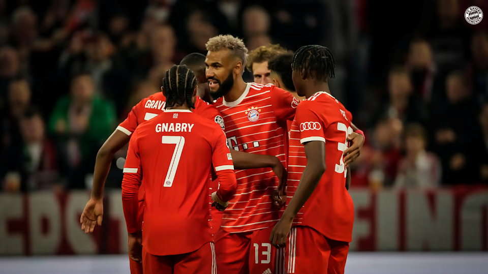 Chiến thắng này giúp Bayern Munich có 9 điểm tuyệt đối để đặt 1 chân vào vòng knock-out. (Nguồn: fcbayern)