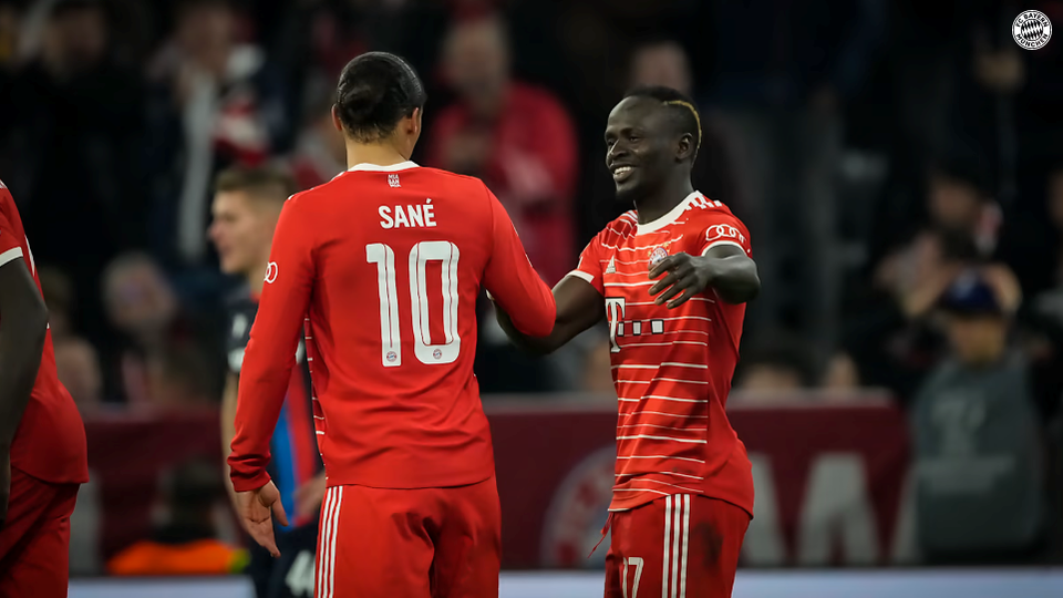 Tuy nhiên, phải đến phút 50, họ mới tiếp tục được ăn mừng và người lập công lại là Sane. (Nguồn: fcbayern)