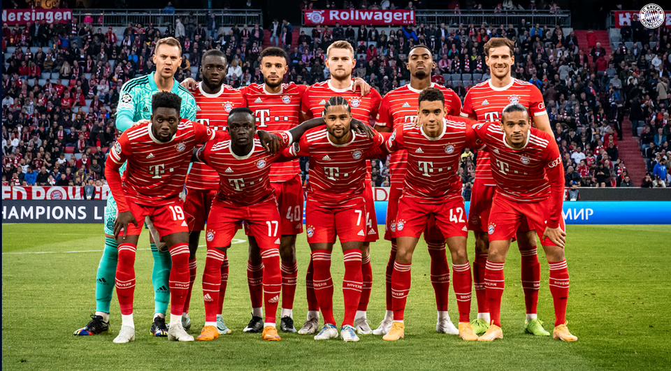 Đội hình ra sân của Bayern Munich khi tiếp đón Viktoria Plzen. (Nguồn: fcbayern)