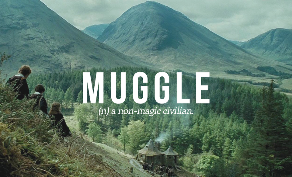 MUGGLE (dt) một công dân không có phép thuật.