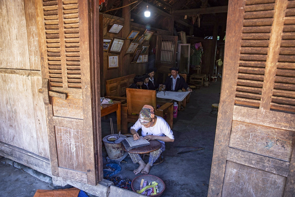Cuộc sống của đồng bào dân tộc Dao Tiền ở bản Sưng, xã Cao Sơn (Đà Bắc, Hòa Bình). (Ảnh: Trọng Đạt/TTXVN)
