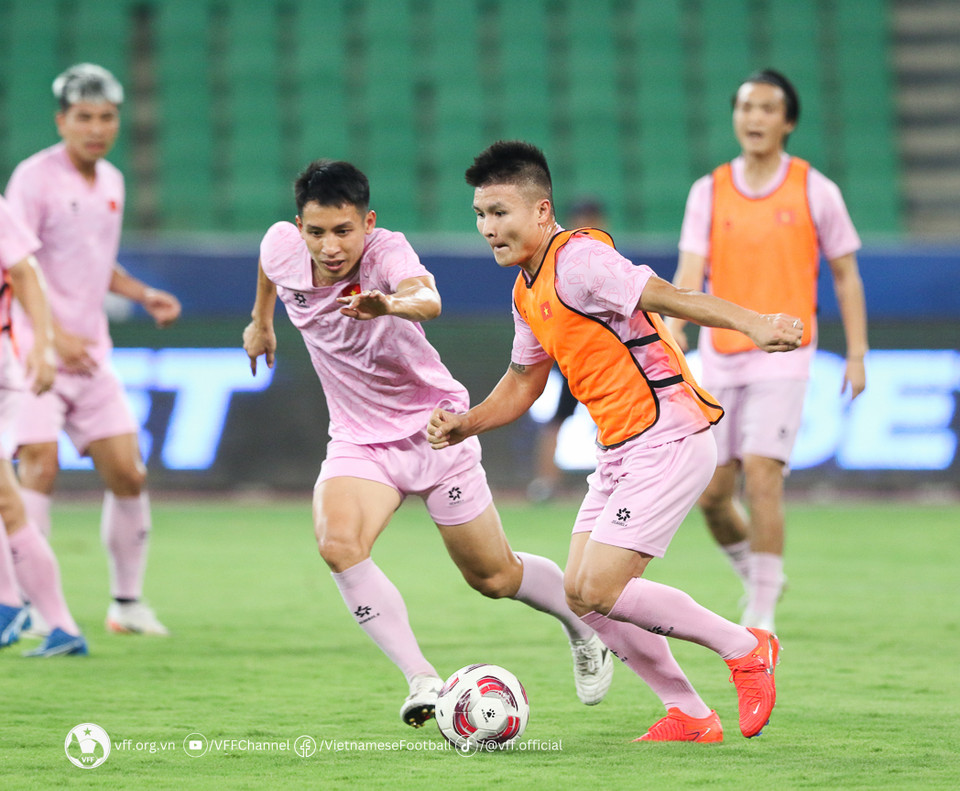 Một chiến thắng sốc trước Iraq có thể không đủ để Quang Hải và đồng đội đi tiếp nhưng các cầu thủ có quyền ngẩng cao đầu khi dừng bước. (Nguồn: VFF)