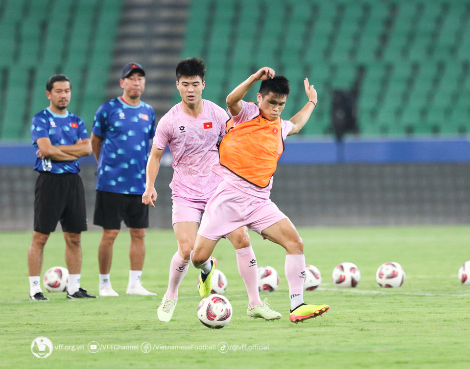 Trận đấu giữa đội tuyển Iraq và đội tuyển Việt Nam sẽ diễn ra vào 21 giờ ngày 11/6 theo giờ địa phương (1 giờ ngày 12/6 theo giờ Việt Nam). (Nguồn: VFF)