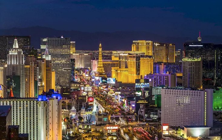 Một Las Vegas - thiên đường cờ bạc - của ngày nay.(Nguồn: Diply)