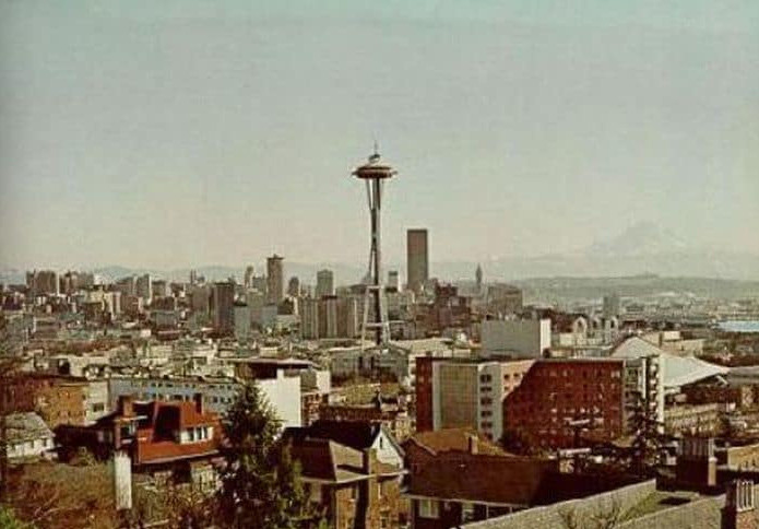 Thành phố Seattle những năm 70 trông như một vùng ngoại ô nào đó. (Nguồn: Diply)
