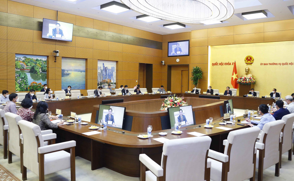 Quang cảnh cuộc họp. (Ảnh: Doãn Tấn/TTXVN)