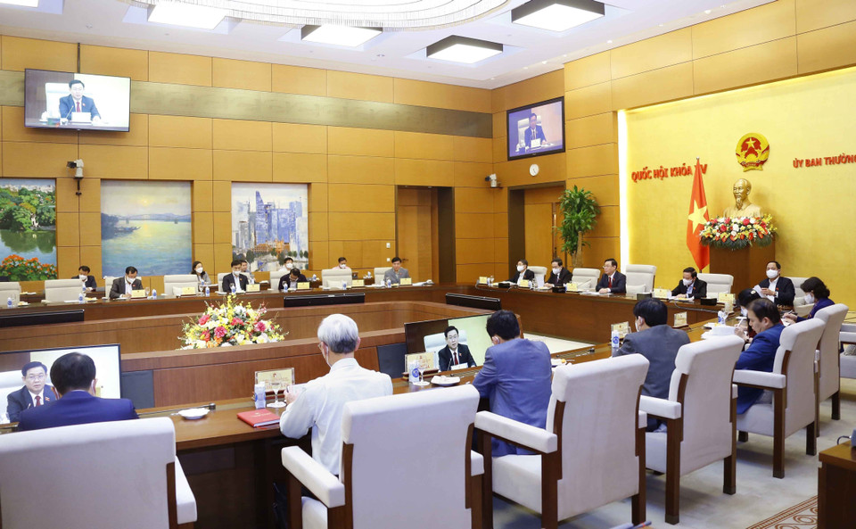 Quang cảnh cuộc họp. (Ảnh: Doãn Tấn/TTXVN)