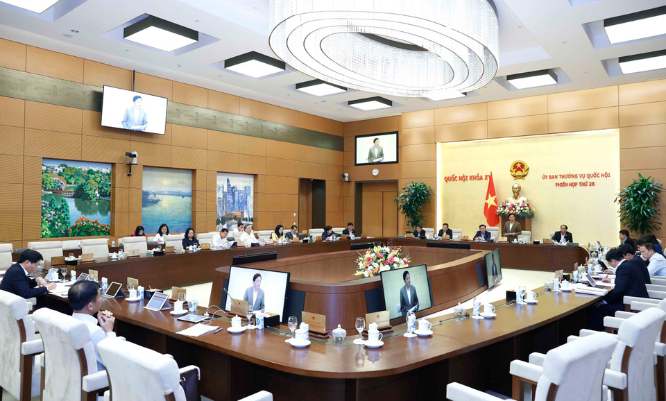 Quang cảnh phiên họp. (Ảnh: Doãn Tấn/TTXVN)