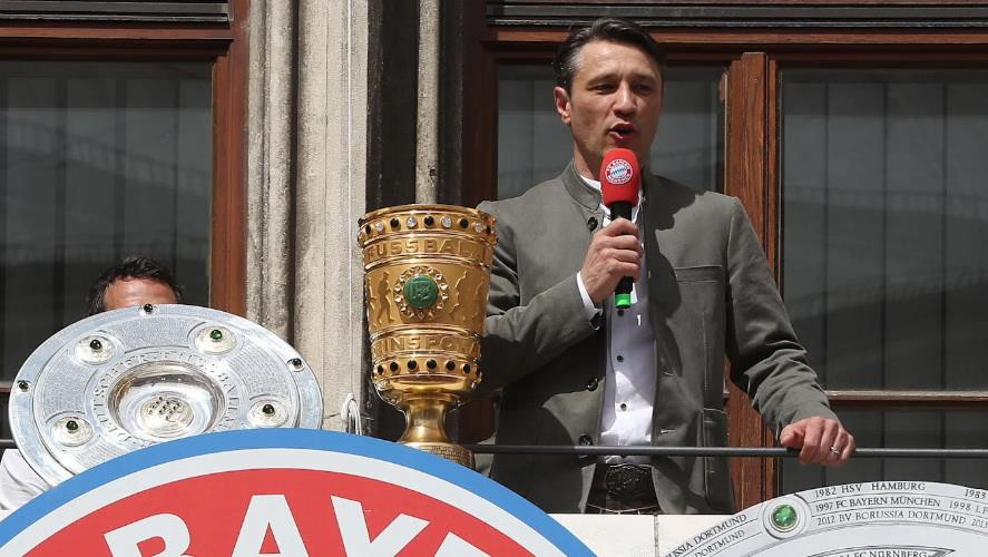 Niko Kovac, người đã đi vào lịch sử khi cùng Bayern giành cú đúp danh hiệu ở cả tư cách cầu thủ lẫn huấn luyện viên. (Nguồn: fcb.de