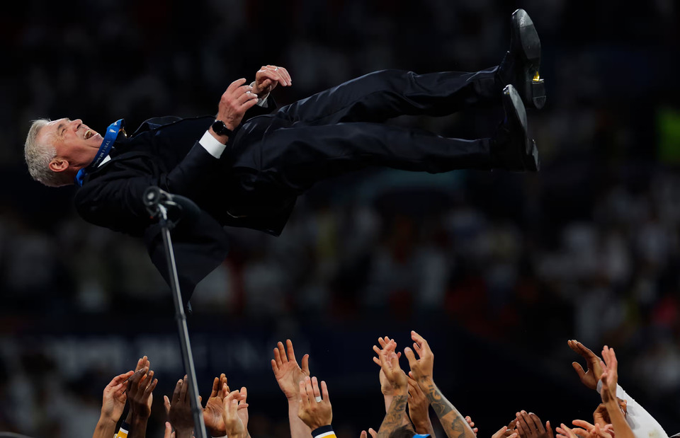HLV Carlo Ancelotti chính là người góp công lớn mang đến thành công cho Real. (Nguồn: Guardian)