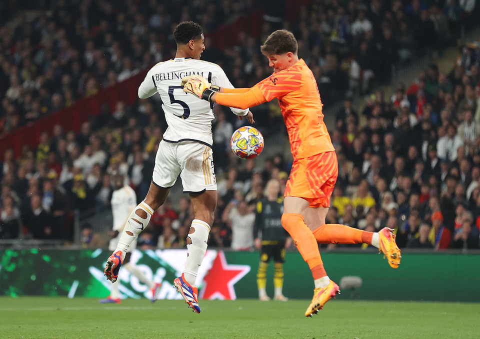 Tuy nhiên, sang hiệp 2, mọi chuyện đã thay đổi khi Real Madrid trở lại là chính mình với nhiều tình huống nguy hiểm được tạo ra. (Nguồn: Getty Images)