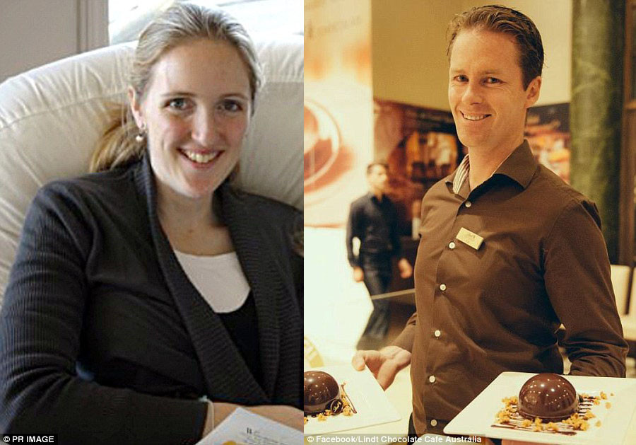 Hai nạn nhân xấu số, Katrina Dawson và Tori Johnson.