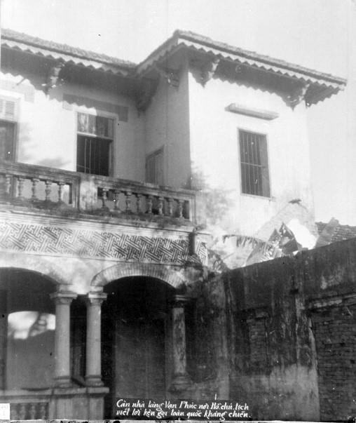 Ngôi nhà ở làng Vạn Phúc (Hà Đông), nơi Hồ Chủ tịch ở và viết lời kêu gọi toàn quốc kháng chiến ngày 19/12/1946. (Ảnh: TTXVN)