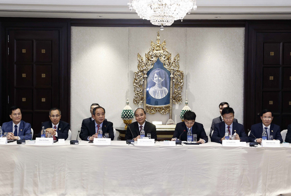 Các đại biểu dự tọa đàm. (Ảnh: Thống Nhất/TTXVN)