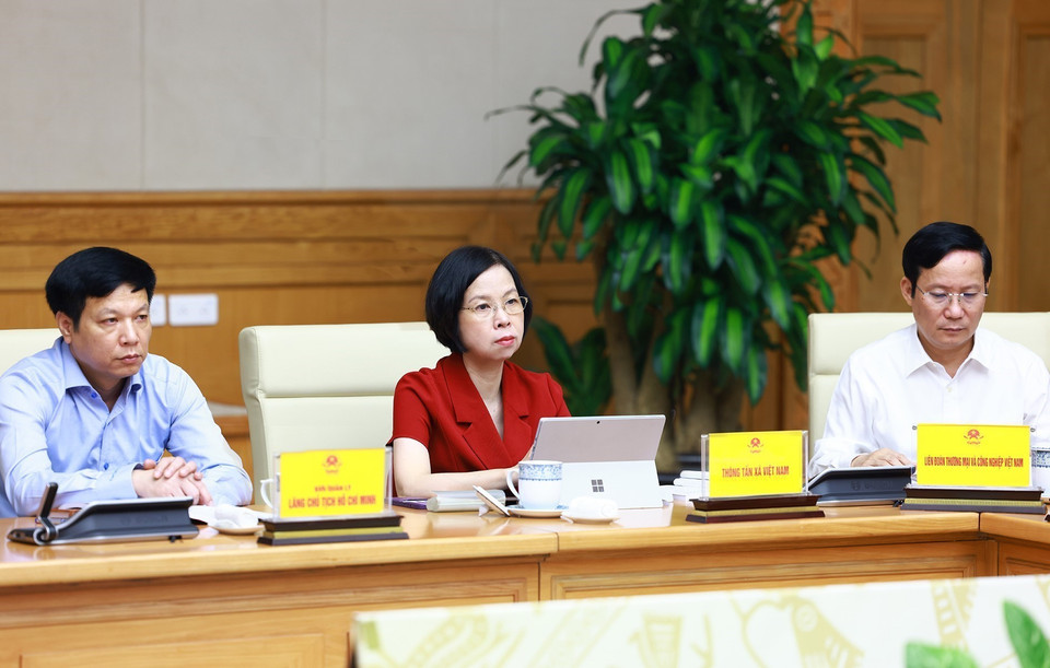 Đại biểu đại diện các bộ, ngành tham dự hội nghị. (Ảnh: Dương Giang/TTXVN)