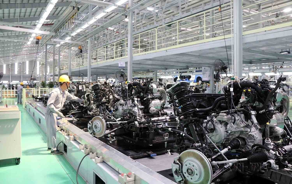 Ngày 5/5/2019, Công ty Cổ phần Ôtô Trường Hải (Thaco) khánh thành nhà máy xe du lịch cao cấp và ra mắt mẫu xe đa dụng châu Âu thương hiệu Peugeot Traveller (Pháp). (Ảnh: Đỗ Trưởng/TTXVN)