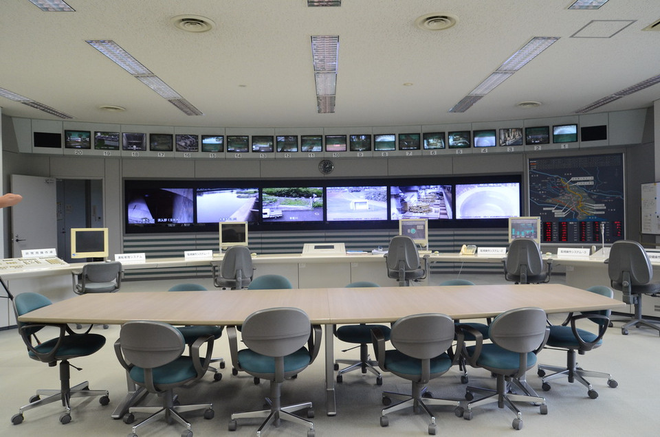 Phòng điều khiển trung tâm. (Ảnh: Nguyễn Tuyến-Thành Hữu/Vietnam+)