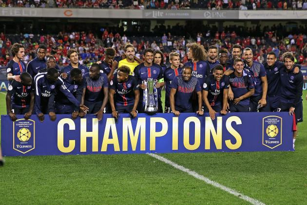 PSG đã giành chức vô địch International Champions Cup từ tay Manchester United. (Nguồn: Reuters)