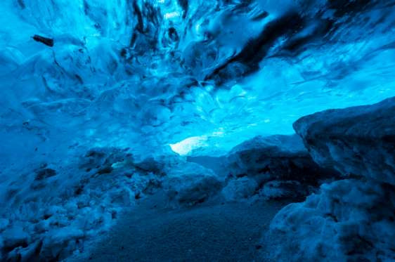 Hang động cẩm thạch Marble ở Chile. (Nguồn: msn)