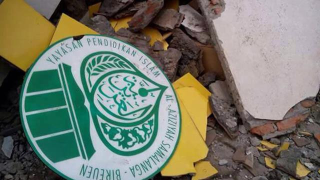 Những thiệt hại do trận động đất gây ra. (Nguồn: 9news.com)