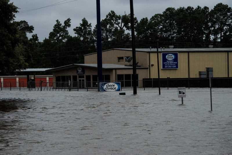 Nhà chức trách nói rằng lượng mưa lớn như hiện nay ở Houston là chưa từng có tiền lệ. (Nguồn: Getty)