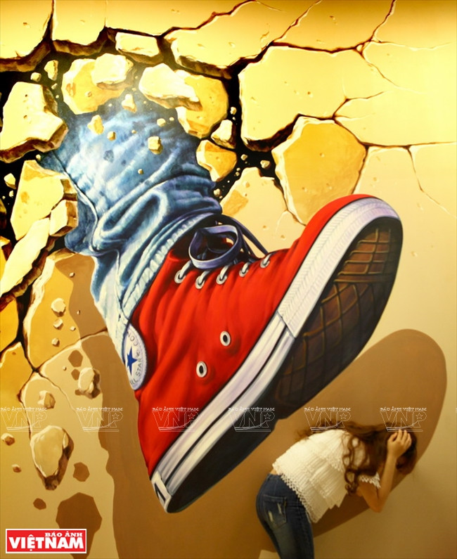 Những hình ảnh như thật với tranh 3D