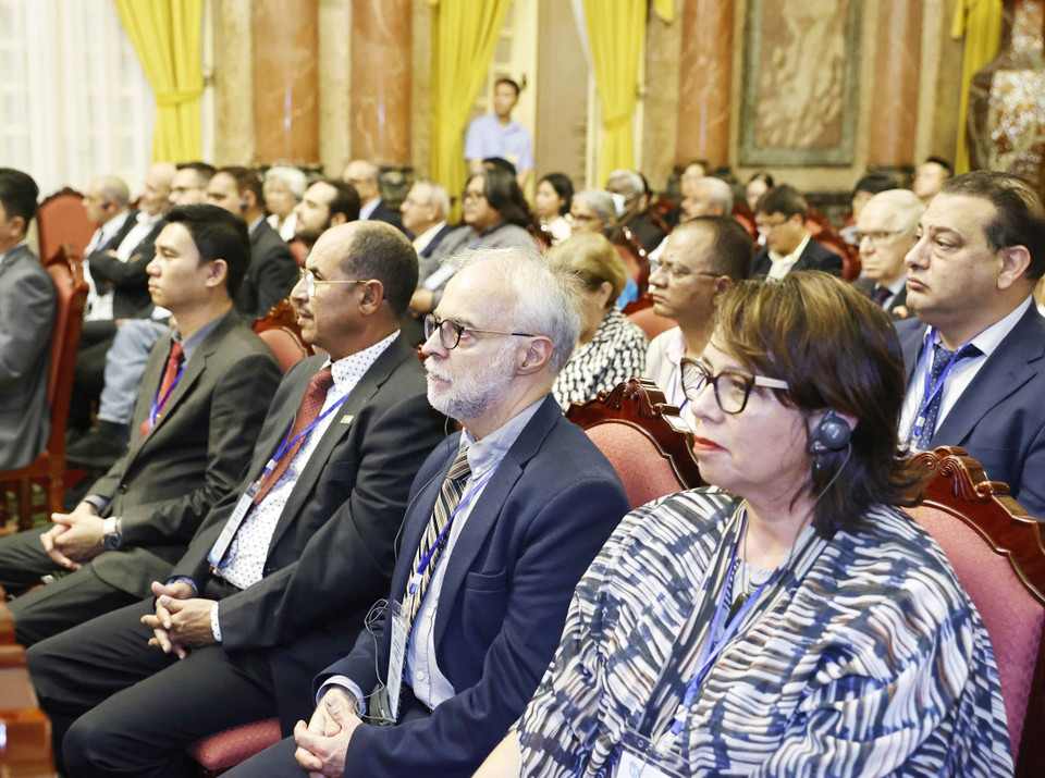 Các đại biểu tham dự. (Ảnh: Thống Nhất/TTXVN)