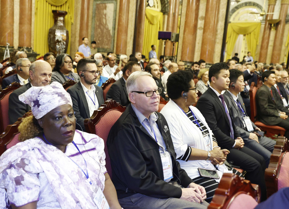 Các đại biểu tham dự. (Ảnh: Thống Nhất/TTXVN)