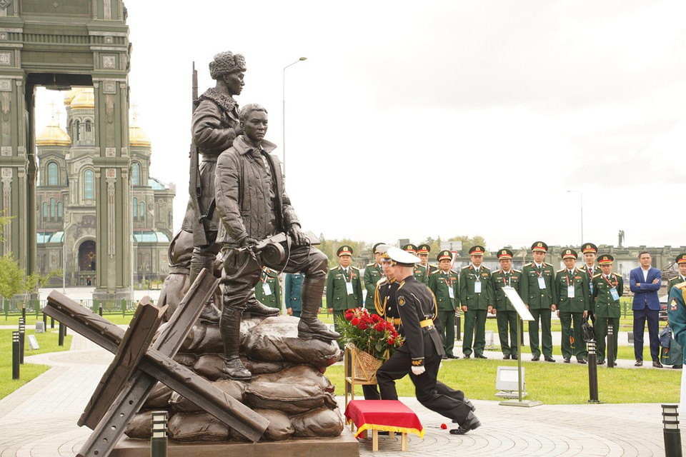 Lễ khánh thành diễn ra trang trọng. (Ảnh: Duy Trinh/TTXVN)