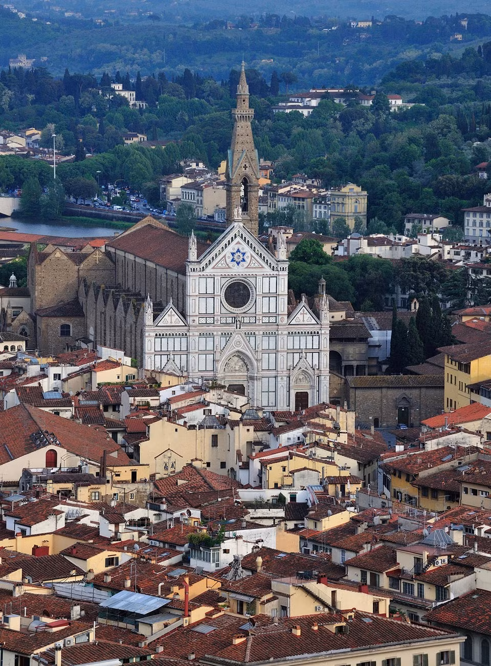 Trung tâm Lịch sử Florence - thủ phủ vùng Tuscany (Italy) và là biểu tượng của thời Phục Hưng, được UNESCO đưa vào danh sách Di sản văn hóa thế giới năm 1982. (Ảnh: THX/TTXVN)