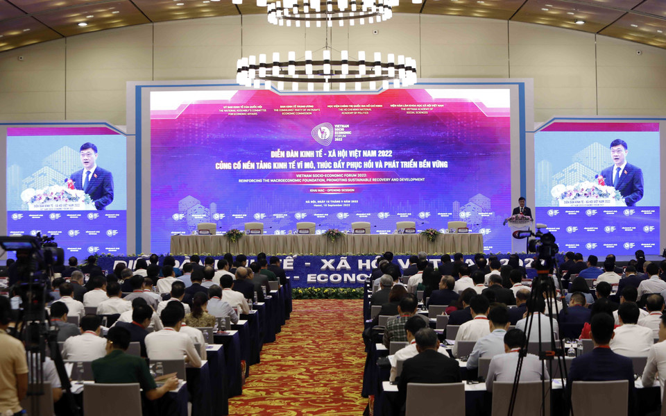  Quang cảnh diễn đàn. (Ảnh: An Đăng/TTXVN)