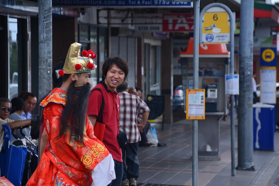 Thần tài người Việt xuất hiện trên đường phố Australia