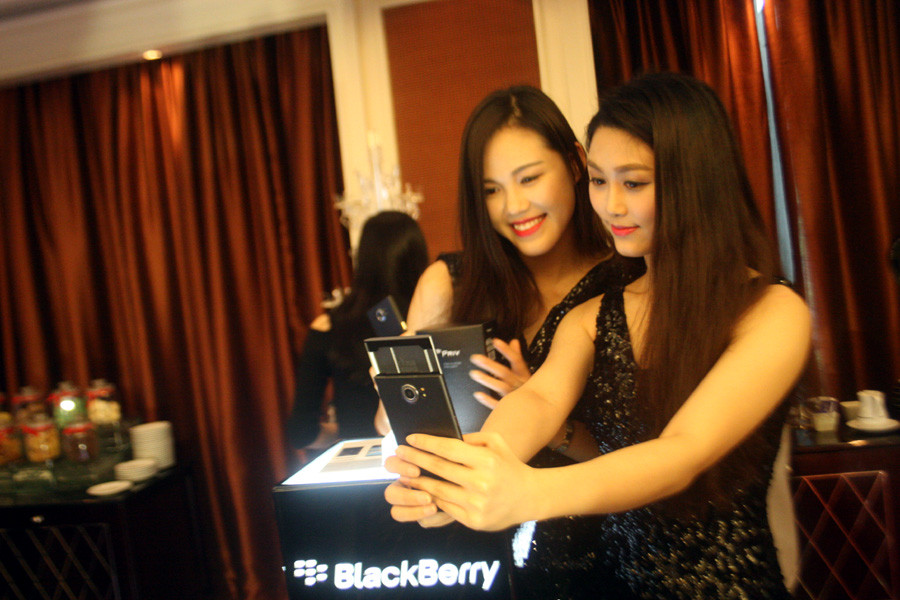Việt Nam là quốc gia đầu tiên ở Đông Nam Á được BlackBerry giới thiệu Priv. (Ảnh: T.H/Vietnam+)