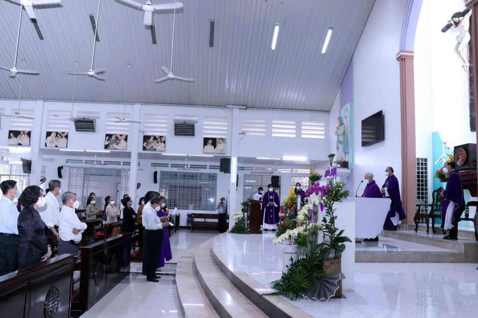 Quang cảnh Lễ tưởng niệm. (Ảnh: Xuân Khu/TTXVN)