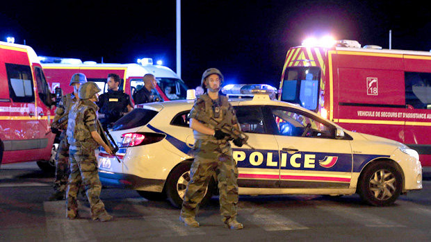 Cảnh sát phong tỏa hiện trường. (Nguồn: Reuters)