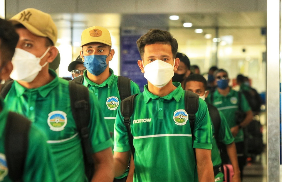 U23 Timor Leste chính là đối thủ của U23 Việt Nam ở lượt trận cuối bảng A. (Ảnh: TTXVN)