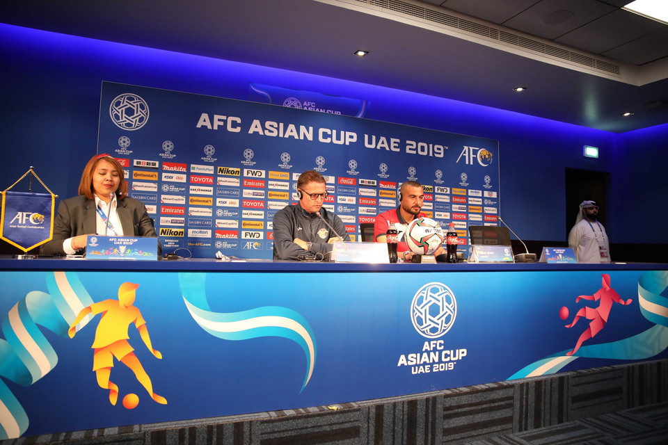 Quang cảnh buổi họp báo. (Ảnh: Hoàng Linh/TTXVN)