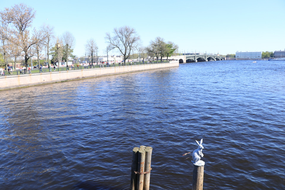 Hầu hết các công trình ở đảo Thỏ là do Peter Đại đế cho xây dựng. Ông xem đây là căn cứ quan trọng của thành phố Saint Petersburg. (Ảnh: Hùng Võ/Vietnam+)