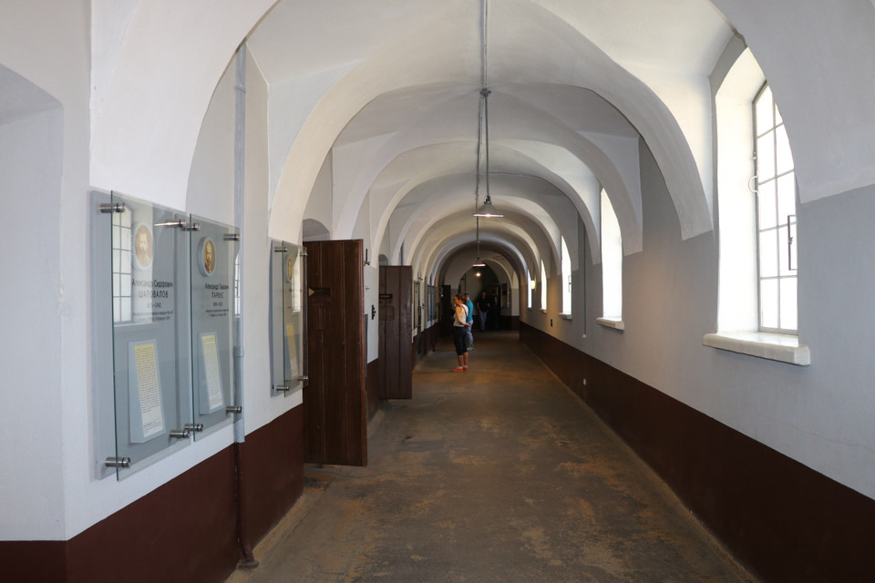 Khu vực phòng giam của nhà tù. (Ảnh: Hùng Võ/Vietnam+)