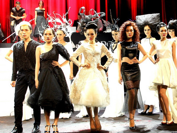 Thiết kế của nhà tạo mẫu tóc Vương Trọng Khôi