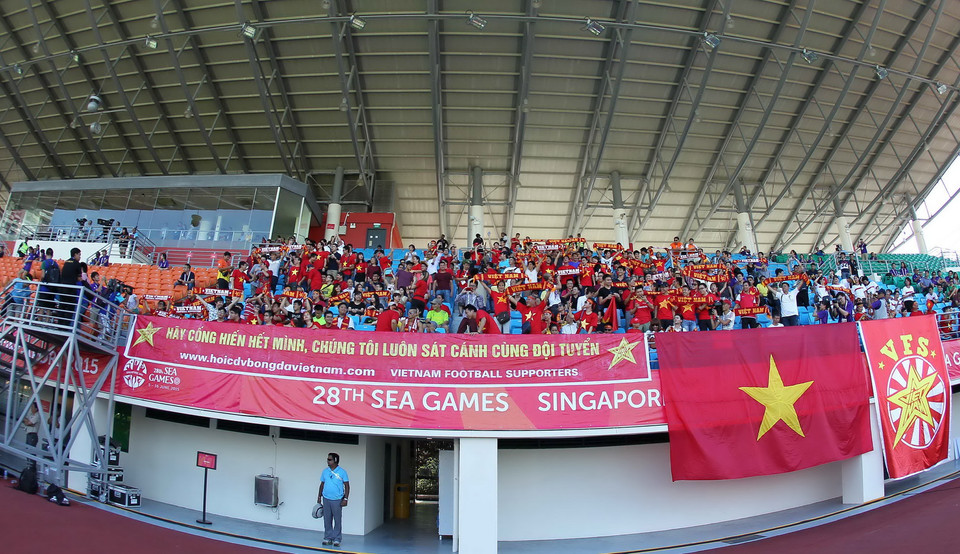 Chiến thắng 6-0 trước Brunei sẽ là động lực cho U23 Việt Nam trên hành trình chinh phục huy chương vàng SEA Games 28. (Ảnh: Quốc Khánh/TTXVN)