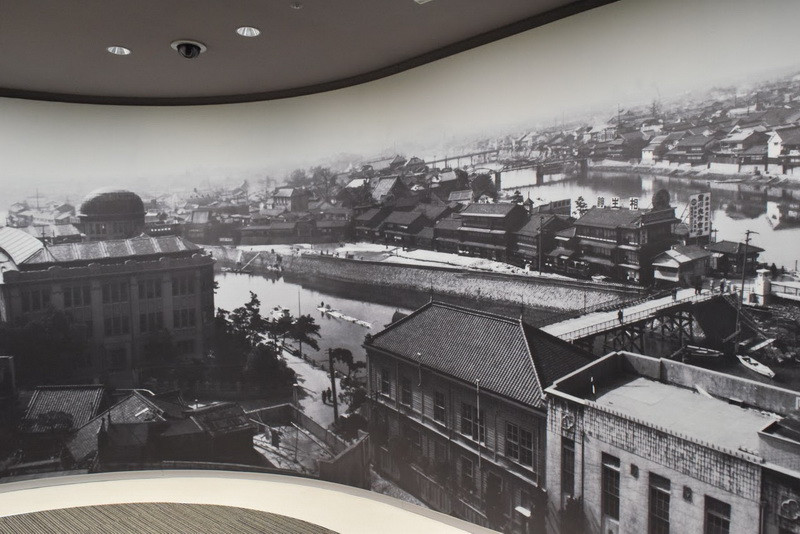 Hiroshima sầm quất trước thời điểm bị ném bom nguyên tử. (Ảnh: Nguyễn Tuyến/Vietnam+)