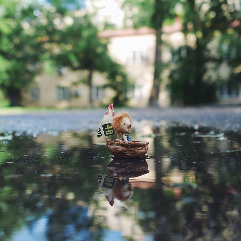 Con thuyền nhỏ trong thế giới rộng lớn. (Nguồn: Sputnik)